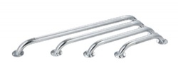Chrome Knurled Grab Bars