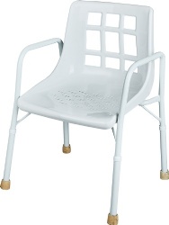 Buy Wholesale China Aluminum Shower Chair With Seat Cushion For