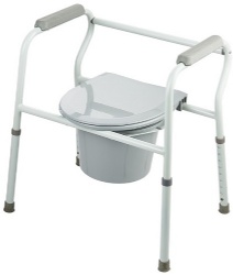 Steel Commode