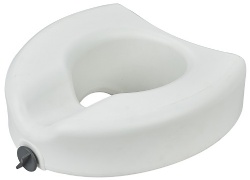 Raised Toilet Seat with Arms