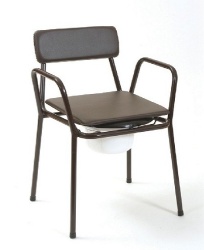 Stacking Commode Height Fixed