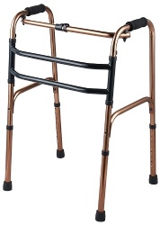 Sing Button Folding Walker