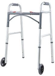Two-Button Folding Walker KL2242