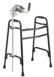 Extra Wide Bariatric Walker with Platform Attachment